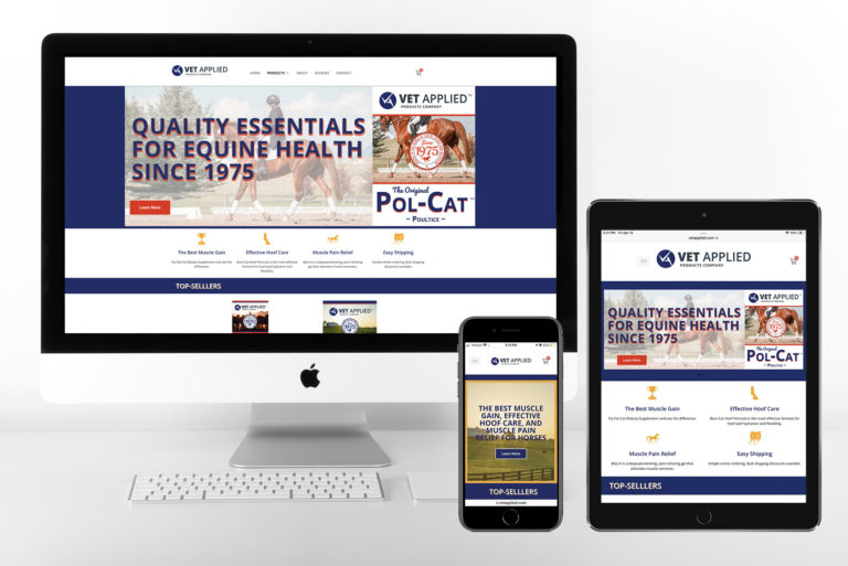 Vet Applied Products Company, Inc. Responsive Design